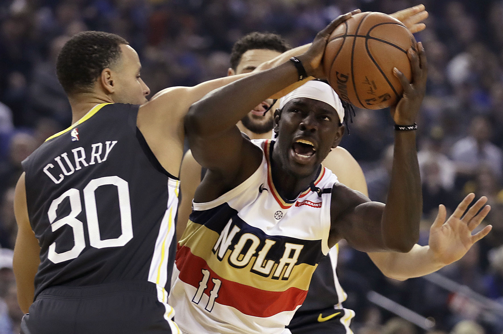 Pelicans Warriors Basketball